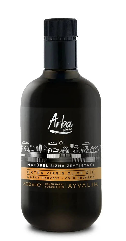 Arba Erken Hasat Naturel Sızma Zeytinyağı (500ML) - Erken Hasat Zeytinyağı